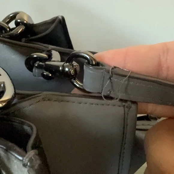 Coach Dreamer 36 Gray Handbag - Picture 3 of 14